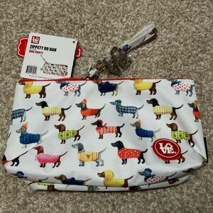 LOVE Zippety Do Dah small zip pouch